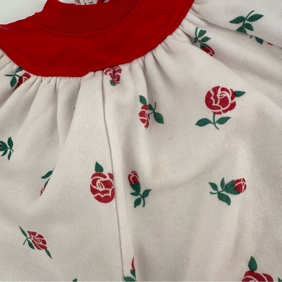 Vintage McKids Rose One Piece SleeperOutfit 24 months FLAWS McDonald’s - Picture 3 of 7